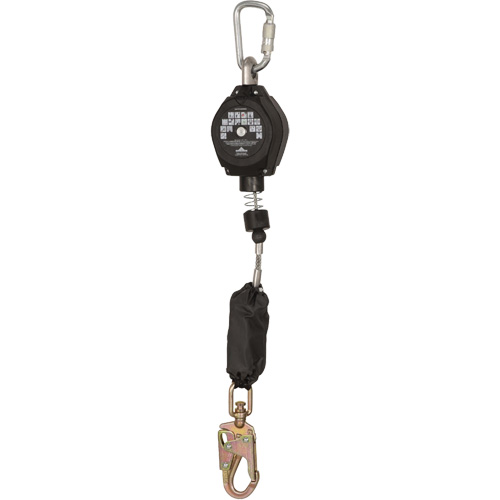 SRL-73302-10LE Self-Retracting Lifeline, 10', Galvanized Steel, Swivel Cantin et fils