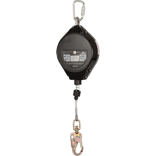 SRL-73302-60LE Self-Retracting Lifeline, 60', Galvanized Steel, Swivel Cantin et fils