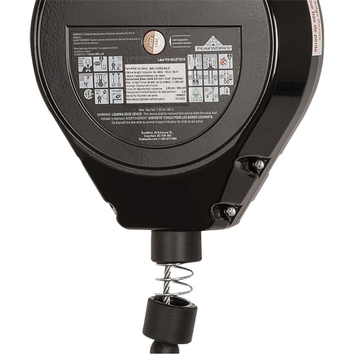 SRL-73302-60LE Self-Retracting Lifeline, 60', Galvanized Steel, Swivel Cantin et fils