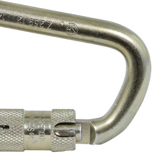 CP-03015-1 Mousqueton zingu&eacute; avec ouverte de portique de 1", Acier Cantin et fils
