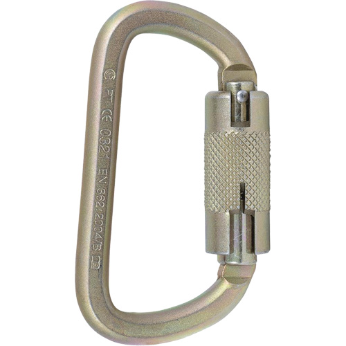 CP-03015-2 Mousqueton zingu&eacute; avec ouverte de portique de 3/4", Acier Cantin et fils