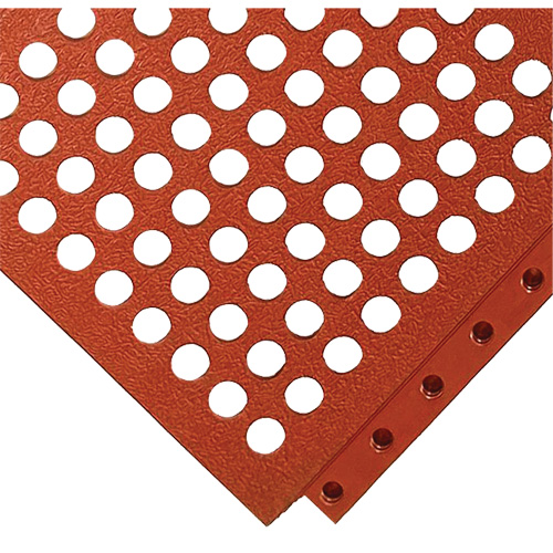 Tuiles ouvertes &agrave; imbrication en caoutchouc pour planchers 24/Seven Locksafe Grade A Cantin et fils