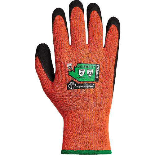 Gants d'hiver r&eacute;sistants &agrave; la coupe Dexterity TKTAGLX, Taille T-Grand, Calibre 13, Rev&ecirc;tement Latex, Enveloppe en TenActiv, ASTM ANSI niveau A3 Cantin et fils