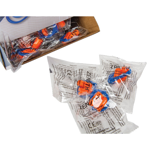 Foam Earplugs, Pair - Polybag, Corded Cantin et fils