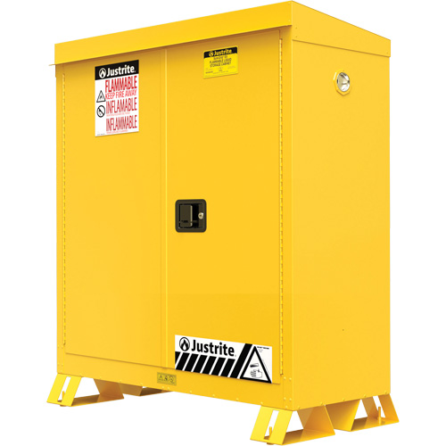 Armoire ext&eacute;rieure pour produits inflammables, 30 gal., 2 Porte(s), 43" La x 44" h x 18" p Cantin et fils