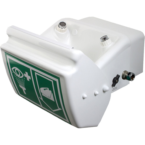 Eye/Face Wash, Wall-Mount Installation, Plastic Bowl Cantin et fils