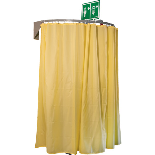 Wall Mounted Safety Shower Modesty Curtain Cantin et fils
