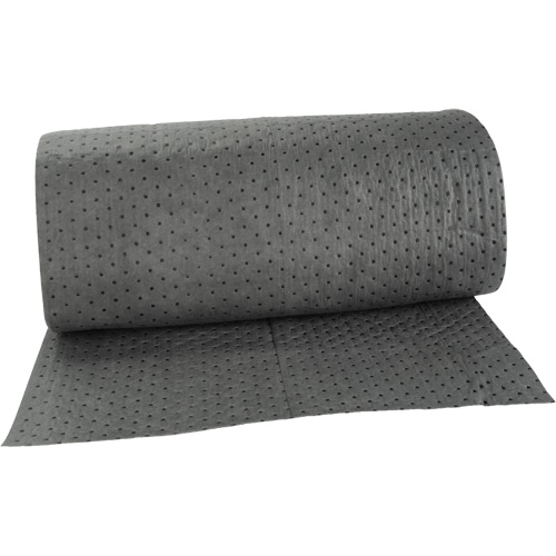 Bonded Sorbent Rolls, Mediumweight, 150' L x 30" W, 16 gal. Absorbancy Cantin et fils