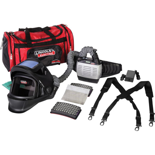 VIKING 3250D FGS&reg; Auto-Darkening PAPR with Standard Battery, Welding Helmet, Lithium-Ion Battery Cantin et fils