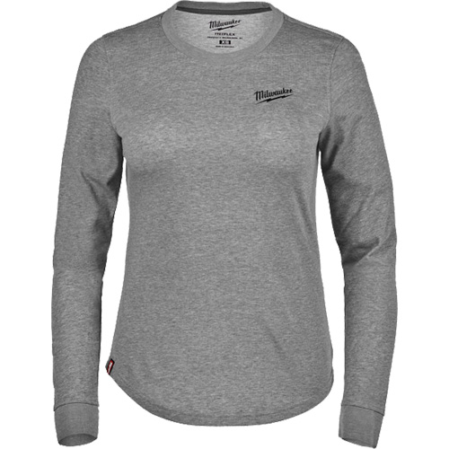 FREEFLEX Long-Sleeve Hybrid T-Shirt, Women's, X-Small, Grey Cantin et fils
