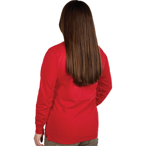T-shirt &agrave; manches longues avec logo GRIDIRON, Femmes, T-petit, Rouge Cantin et fils