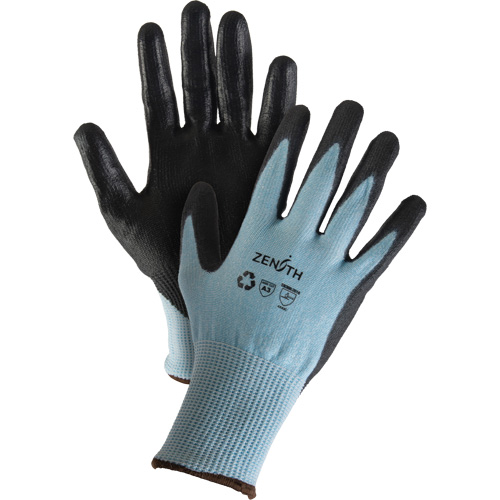 Eco-Friendly Stretch Cut-Resistant Gloves, Size 11, 13 Gauge, Polyurethane Coated, HPPE/RPET Shell, ASTM ANSI Level A3 Cantin et fils
