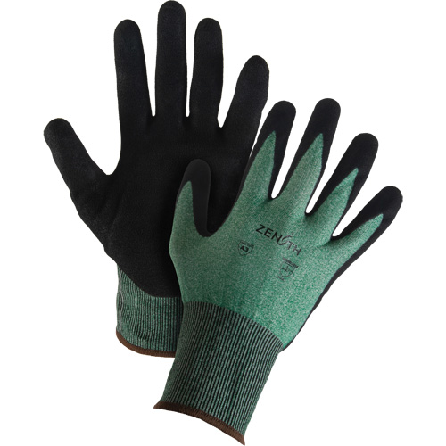 Lightweight High-Dexterity Cut-Resistant Gloves, Size 9, 21 Gauge, Foam Nitrile Coated, Stainless Steel/HPPE Shell, ASTM ANSI Level A3 Cantin et fils