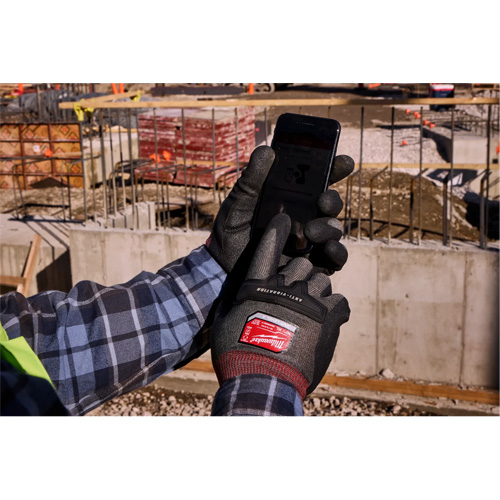 Gants antivibration haute dext&eacute;rit&eacute;, Taille Petit, Paume Synth&eacute;tique Cantin et fils