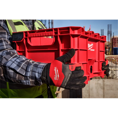 Anti-Vibration Work Gloves, Size Small, Synthetic Palm Cantin et fils
