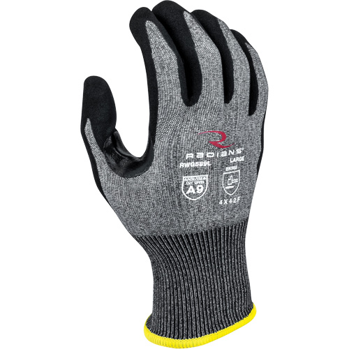 RWG589 Cut Protection Coated Gloves, Size X-Small, 18 Gauge, Foam Nitrile Coated, HPPE Shell, ASTM ANSI Level A9/EN 388 Level F Cantin et fils