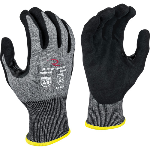 RWG589 Cut Protection Coated Gloves, Size X-Small, 18 Gauge, Foam Nitrile Coated, HPPE Shell, ASTM ANSI Level A9/EN 388 Level F Cantin et fils