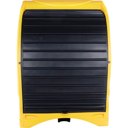 Palette contre les d&eacute;versements &agrave; couvercle dur pour 4 barils, 68,11" lo x 61,61" la x 83,07" h, Capacit&eacute; de charge 1433 lb Cantin et fils
