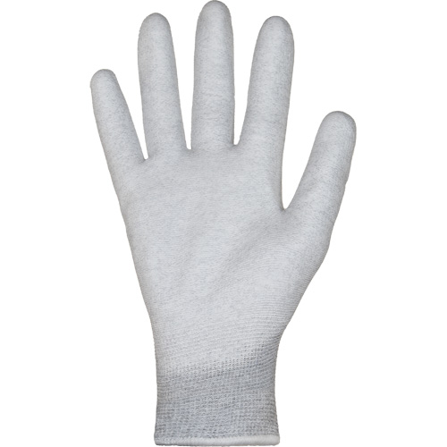 KnitActiv Electrostatic Dissipative Low-Linting White Gloves, 5, Polyurethane Coating, 13 Gauge, Nylon/Cotton Shell Cantin et fils