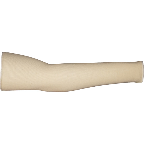 Manchette de protection pour des t&acirc;ches &agrave; faible risque PKCW KnitActiv –  emballage pour machines distributrices, 18", Coton, Beige Cantin et fils