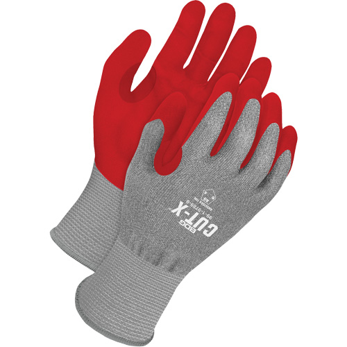 Gants r&eacute;sistants &agrave; la coupe pour &eacute;crans tactiles Cut-X, Taille 6, Calibre 18, Rev&ecirc;tement Mousse de nitrile, Enveloppe en PEHP, ASTM ANSI niveau A9 Cantin et fils