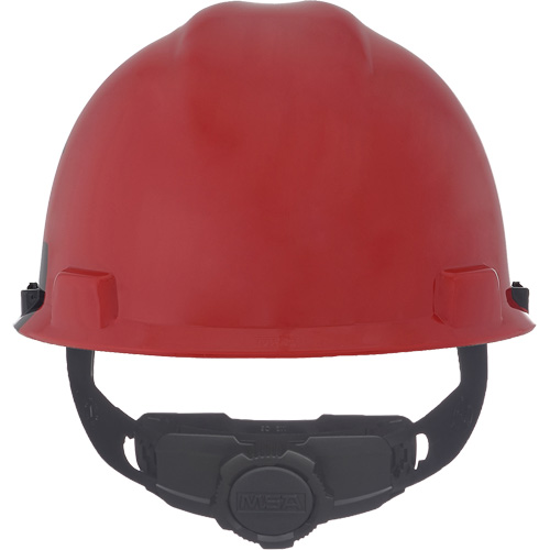 Casque sp&eacute;cialis&eacute; V-Gard, Suspension Rochet, Noir/Rouge Cantin et fils