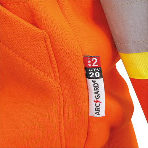 Heavyweight Safety Hoodie, Women's, X-Small, High Visibility Orange Cantin et fils