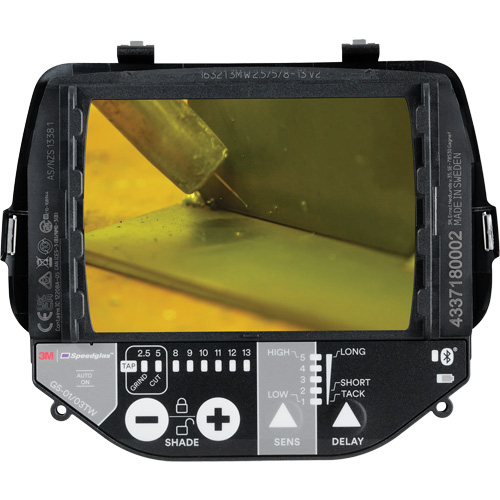 Filtre auto-assombrissant Speedglas G5 pour le soudage par pointage, 2-4/5" la x 4-1/4" h Champ de vision, Pour utilisation avec Casques G5-01 et G5-03 Cantin et fils