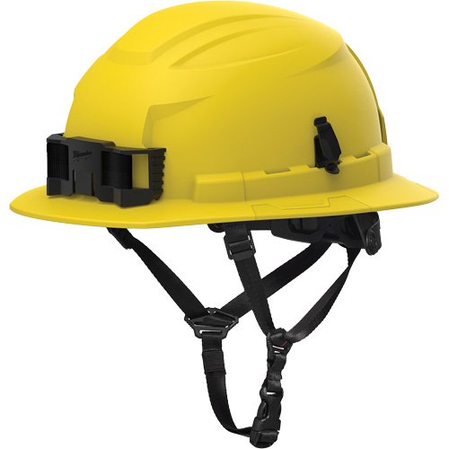 Casque de s&eacute;curit&eacute; &agrave; bordure complet BOLT, R&eacute;pond aux normes CSA type 2, Suspension Rochet, Non ventil&eacute; Cantin et fils
