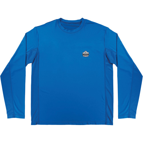 Chemise de refroidissement &agrave; manches longues avec protection solaire et UV Chill-Its 6689, Bleu, Petit Cantin et fils