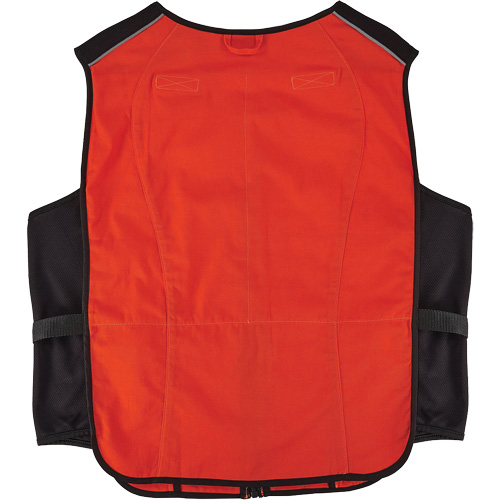 Veste de refroidissement &agrave; changement de phase l&eacute;g&egrave;re Chill-Its 6255 (veste seulement), Petit/Moyen, Orange Cantin et fils