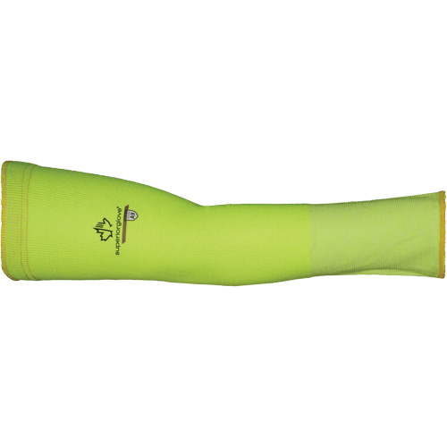 Manches r&eacute;sistantes &agrave; la coupe Max- T-grand, TenActiv, 12", ASTM ANSI niveau A9, Lime haute visibilit&eacute; Cantin et fils