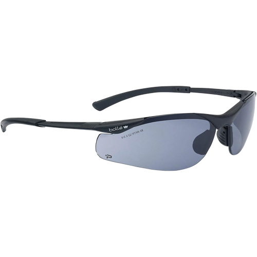 Contour BSSI Safety Glasses, Brown/Smoke Lens, Anti-Fog/Anti-Scratch, ANSI Z87+ Cantin et fils