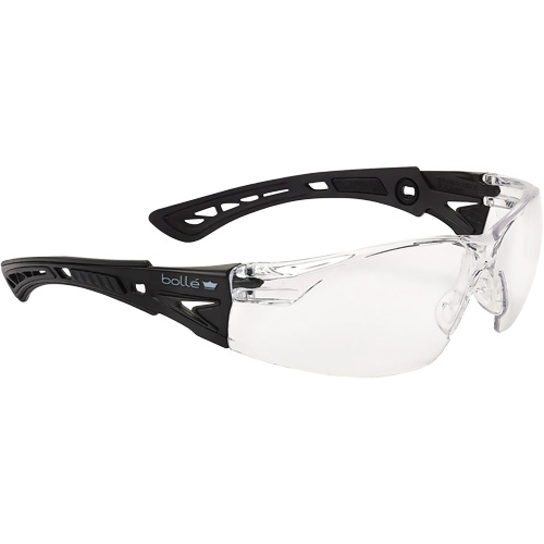 Rush+ Small BSSI Safety Glasses, Clear Lens, Anti-Fog/Anti-Scratch, ANSI Z87+ Cantin et fils