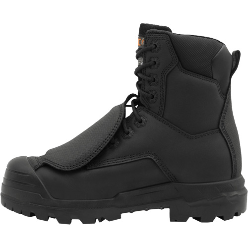 Bottes de travail Vulcan avec protecteur m&eacute;tatarsien &agrave; l'ext&eacute;rieur, Cuir, Taille 5, Imperm&eacute;able Cantin et fils