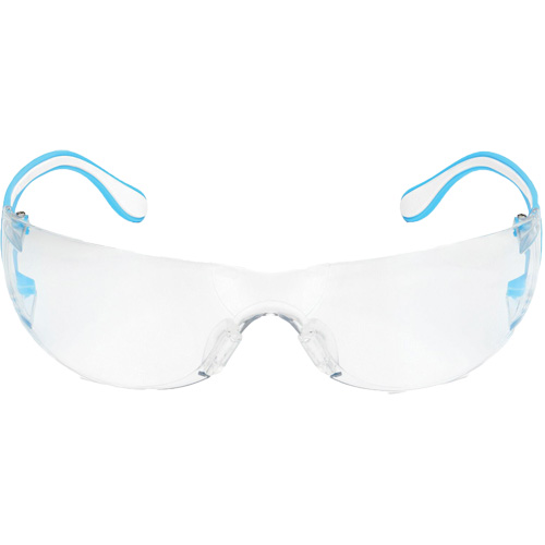 Adapt Lite Blue/White Safety Glasses, Clear Lens, Anti-Fog/Anti-Scratch, ANSI Z87+/Meets/Exceeds CSA Z94.3 Cantin et fils