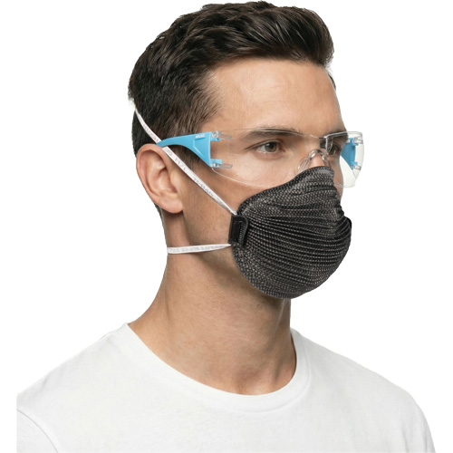 Adapt Lite Blue/White Safety Glasses, Clear Lens, Anti-Fog/Anti-Scratch, ANSI Z87+/Meets/Exceeds CSA Z94.3 Cantin et fils