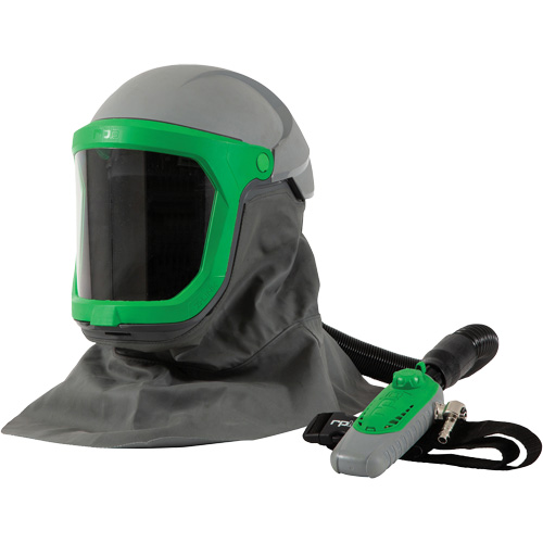 Respirateur Z-Link avec lentille de s&eacute;curitaire, cape &agrave; l'&eacute;paule FR, tube de respiration & C40, Respirateur &agrave; masque/Masque de soudage Cantin et fils