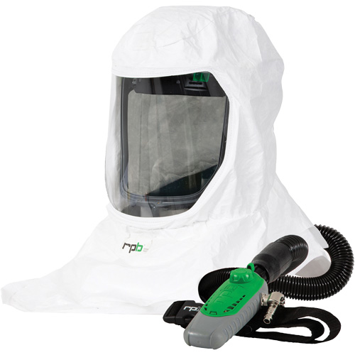 Respirateur T-Link avec casquette, tube de respiration & C40, Cagoule ample & visi&egrave;re Cantin et fils