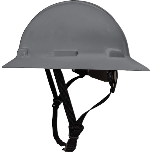LIDGUARD&reg; Full Brim Hardhat with Chinstrap, Meets CSA Type 1, Ratchet Suspension, Vented Cantin et fils
