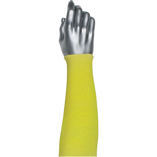 Kut Gard&reg; Single-Ply DuPont Sleeve, Kevlar&reg;, 10", ASTM ANSI Level A2, Yellow Cantin et fils
