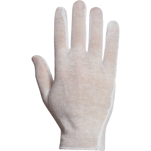 Gants d'inspection Superior ML40, Poly/coton, Poignet &agrave; ourlet, Taille unique Cantin et fils