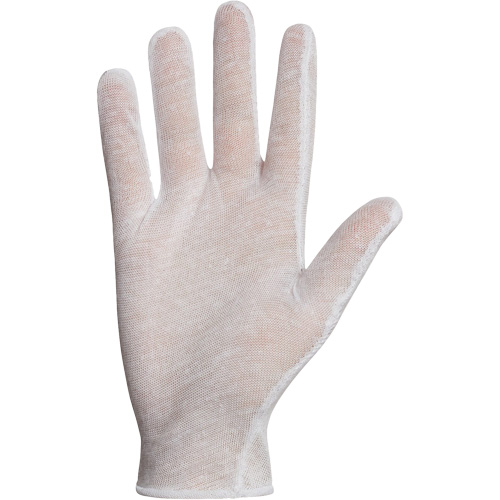 Gants d'inspection Superior ML40, Poly/coton, Poignet &agrave; ourlet, Taille unique Cantin et fils