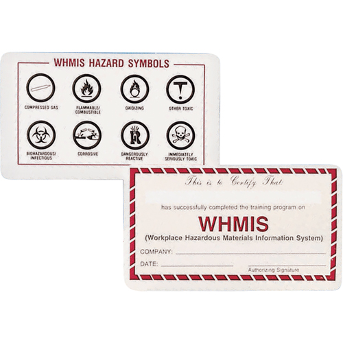 Cartes de portefeuille SIMDUT Cantin et fils