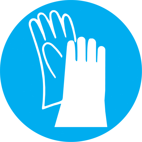 &eacute;tiquettes avec pictogramme Right to Know - Bottes, Vinyle, Feuille, 5/8" lo x 3/4" la Cantin et fils