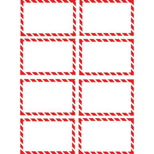 WHMIS Labels 100/Box, Vinyl, Sheet, 2-3/4" L x 4-1/4" W Cantin et fils