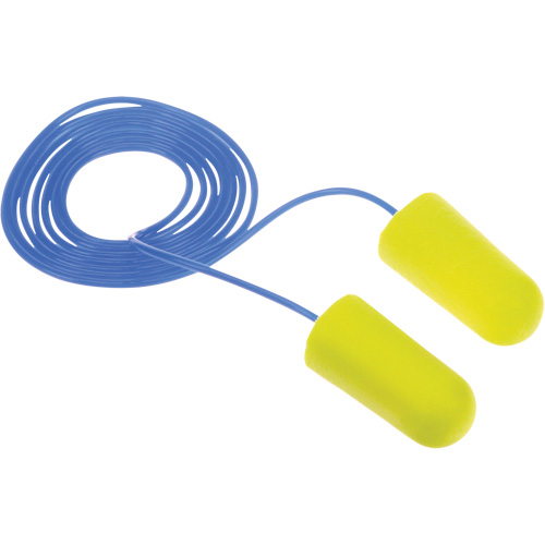 E-A-Rsoft Yellow Neon Earplugs, Bulk - Polybag, Corded Cantin et fils