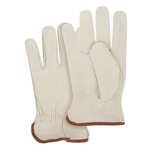 Gants pour conducteurs &agrave; ajustement serr&eacute;, Grand, Paume en Cuir fleur de vache Cantin et fils