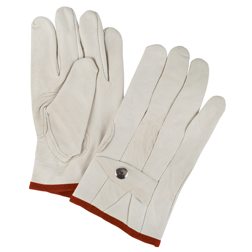 Standard-Duty Ropers Gloves, Small, Grain Cowhide Palm Cantin et fils