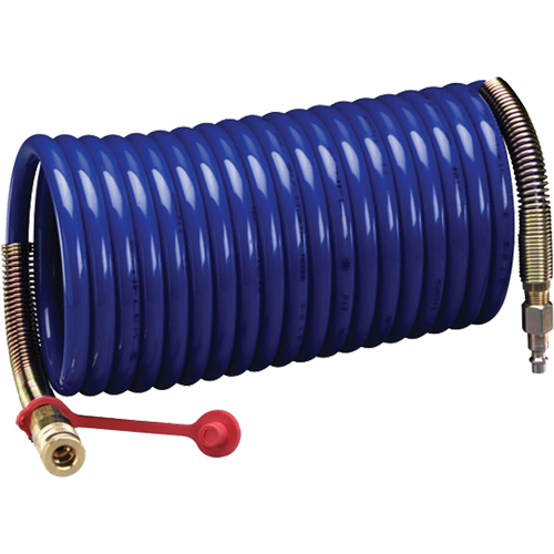 3M Series Loose Fitting Facepieces with Supplied Air-SUPPLIED AIR HOSES, Coiled High Pressure, 25' Cantin et fils